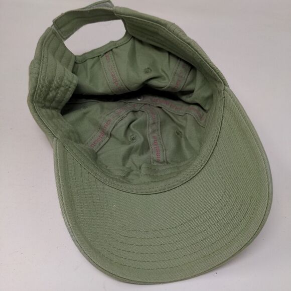 Vineyard Vines Strapback Hat Green One Size Adjustable Embroidered 6 Panel - Picture 8 of 9